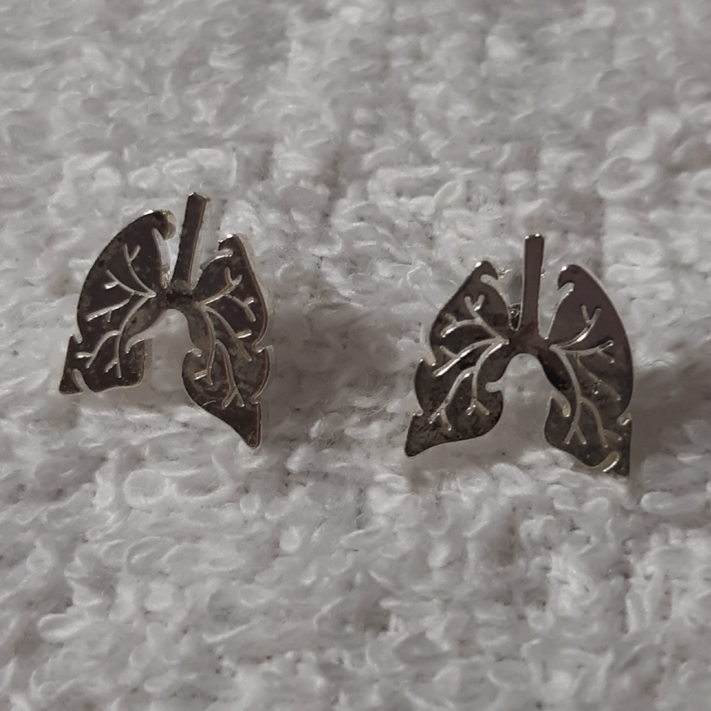 Medically inspired pierced earrings